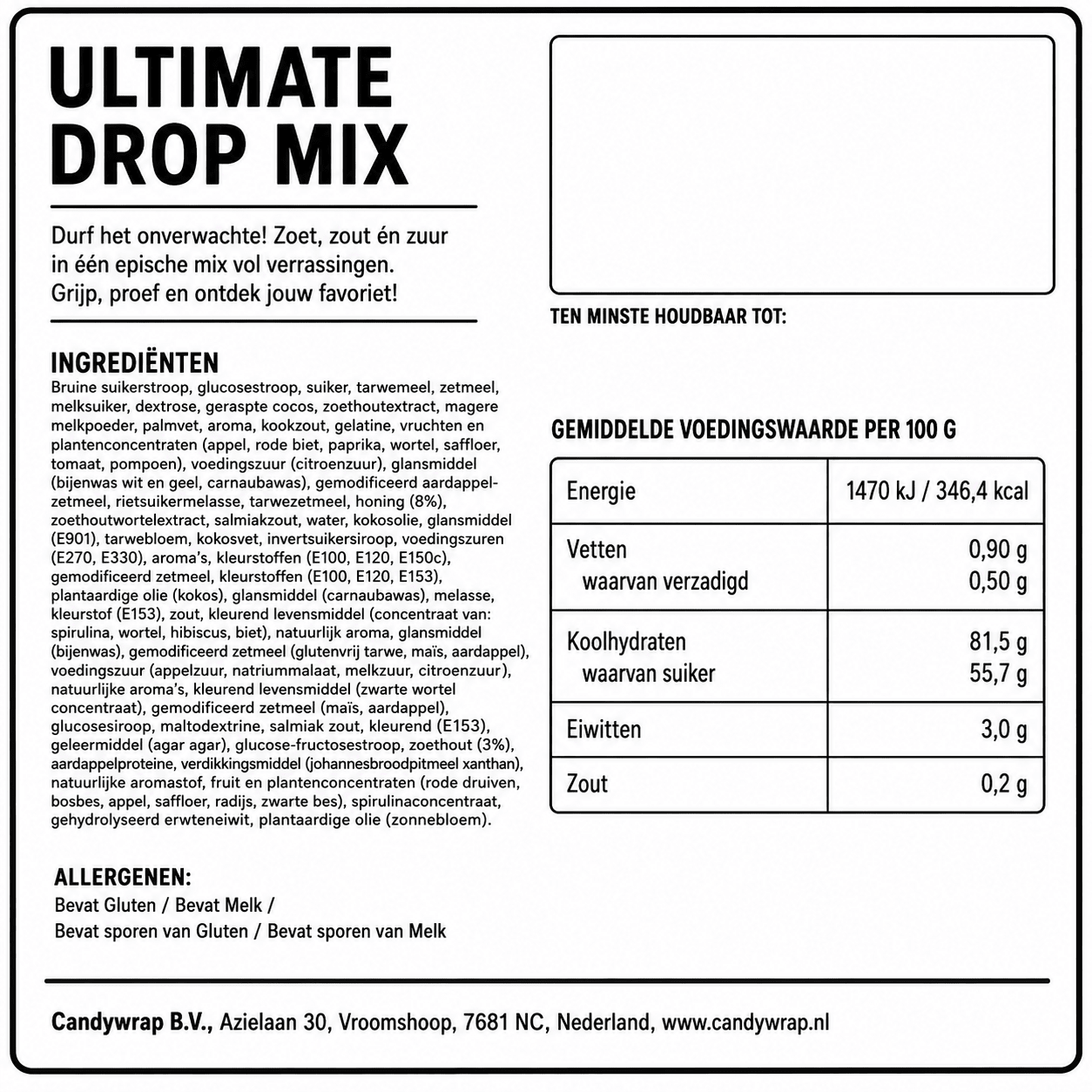 Ultimate Drop Mix - Candywrap.nl
