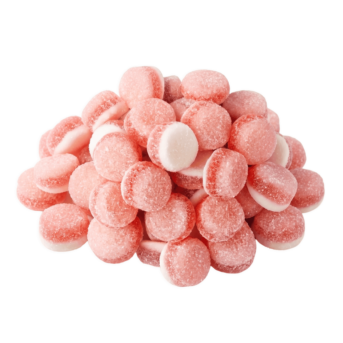 Vidal Strawberry Cupcakes voordeelzak met zachte aardbei marshmallow snoep