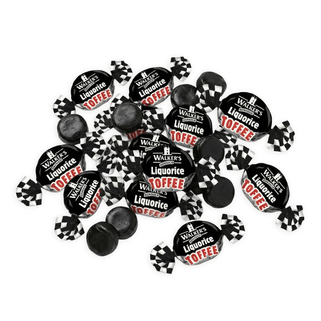 Walkers Liquorice Toffees voordeelzak Engelse drop toffees chewy snoep schepsnoep online kopen