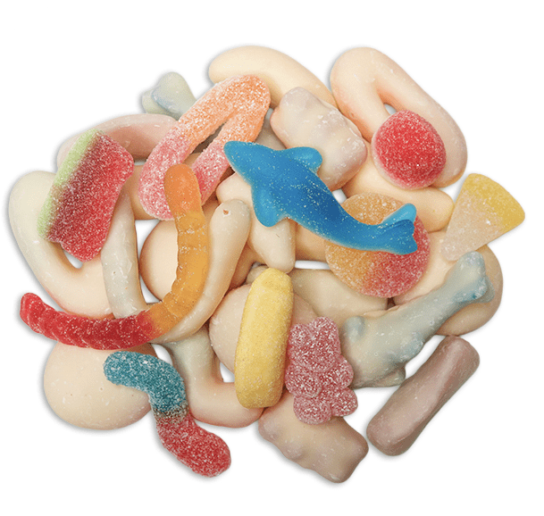 White Chocolate Covered Candy - Candywrap.nl