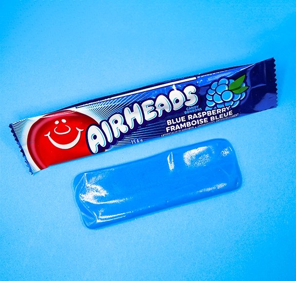 Airheads Blue Raspberry Per Stuk Verkocht (Goedkoop) – Candywrap.nl