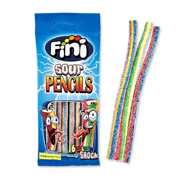 Fini Sour Pencils (75g) - Candywrap.nl