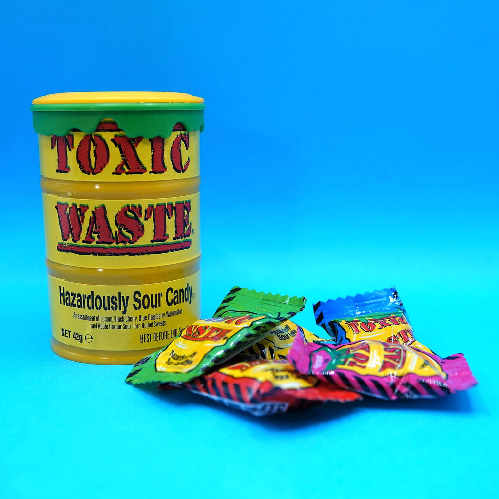 Toxic Waste Yellow Drum - Candywrap.nl