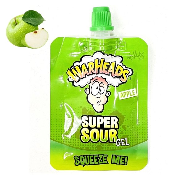 Warheads Super Sour Tongue Attack Gel Strawberry