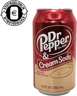 Dr Pepper Cream Soda (355ml)