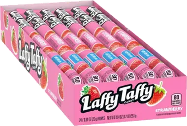 Laffy Taffy Strawberry Bulk Value Box (24-pack)