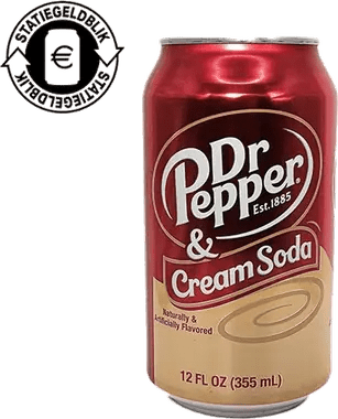 Dr Pepper Crème Soda (355ml)