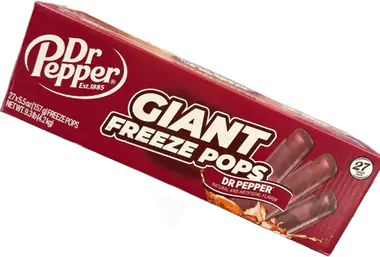 Dr Pepper Giant Freeze Pops (27x)