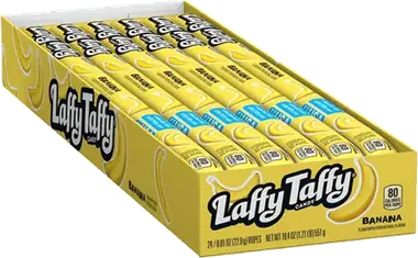 Laffy Taffy Banana Bulk Value Box (24-pack)
